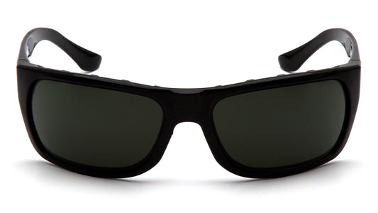 Pyramex Vallejo Safety Glasses Black Forest Gray model VGSB922T