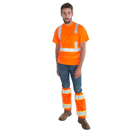Cordova Type R, Class E, Orange Mesh Leg Gaiters #VLG200