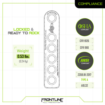 Frontline VLTP34 Rope Termination Plate