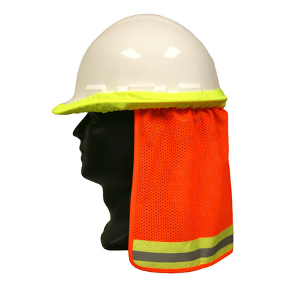 Cordova Neck Shade, Orange Mesh, Lime Elastic He #VNS100 image 2