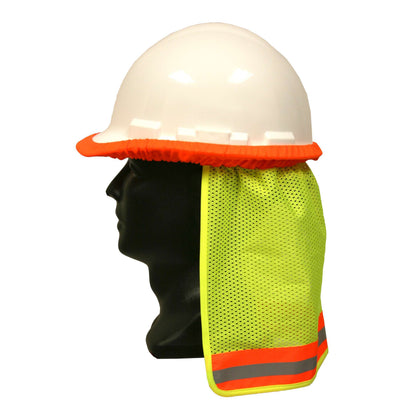 Cordova Neck Shade, Lime Mesh, Orange Elastic He #VNS101 image 2