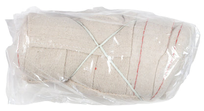 Cotton Hot Mill Gloves, 24 oz, Band Top Cuff, Knuckle Strap