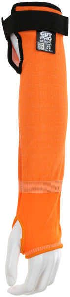 CutPro HyperMax HPPE Cut-Resistant Sleeve, ANSI A5, Hook and Loop with Thumb Slot
