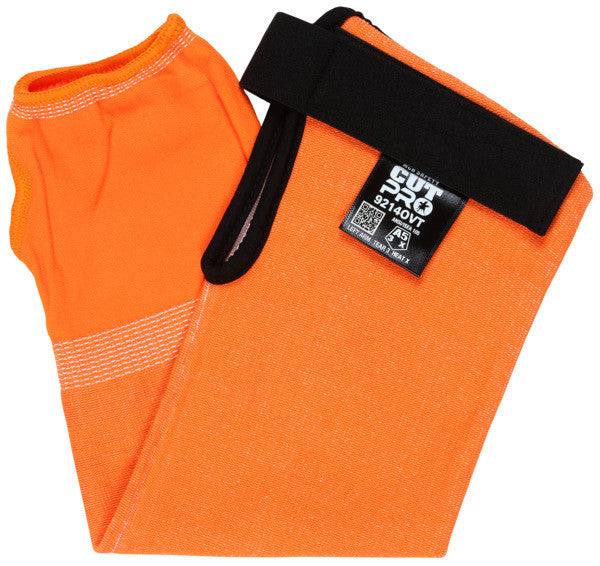CutPro HyperMax HPPE Cut-Resistant Sleeve, ANSI A5, Hook and Loop with Thumb Slot