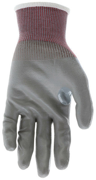 CutPro 18-Gauge HPPE Gloves, PU Coating, Reinforced Thumb, Touchscreen Compatible