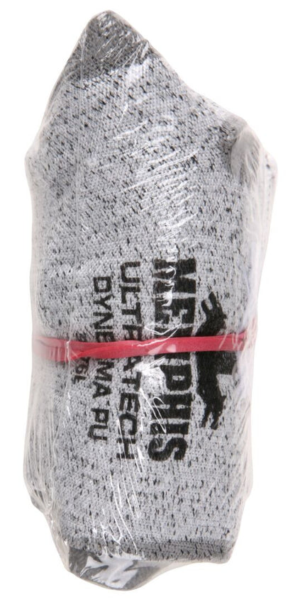 CutPro 13-Gauge Dyneema Diamond, PU Palm Coat, Knit Wrist, Salt & Pepper