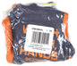Hi-Visibility Nitrile Foam Palm Gloves, 15-Gauge Nylon Shell, "Watch Your Hands" Logo