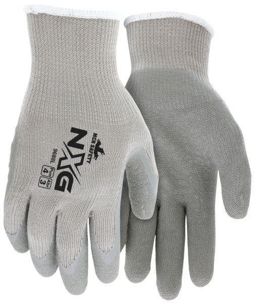 Flex-Tuff II Coated String Knit Gloves, 10 Gauge, Crinkle Finish