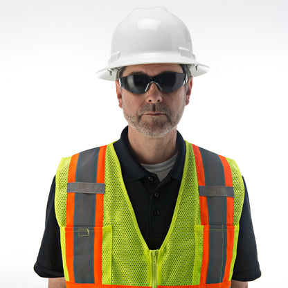 Cordova Duo™ White Full-brim Style Vented Hel #H34R1V image 5