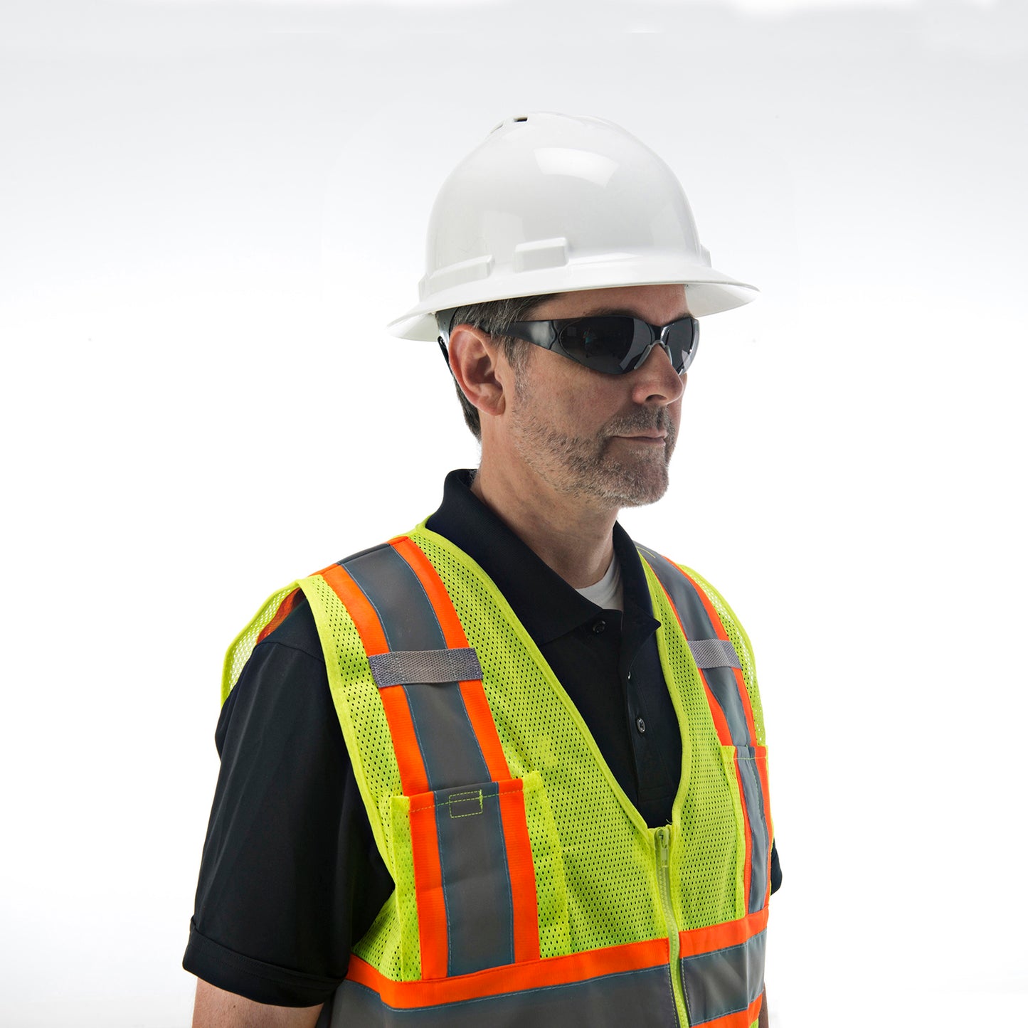 Cordova Duo™ White Full-brim Style Vented Hel #H34R1V image 4