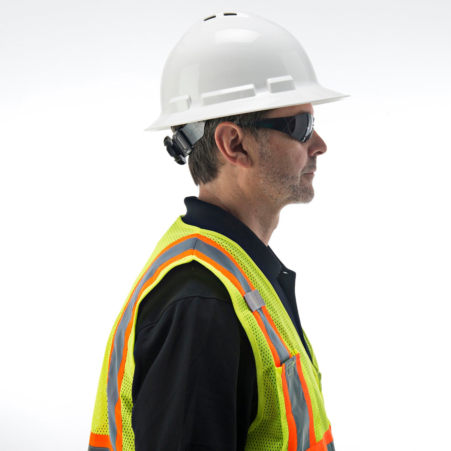 Cordova Duo™ White Full-brim Style Vented Hel #H34R1V image 3