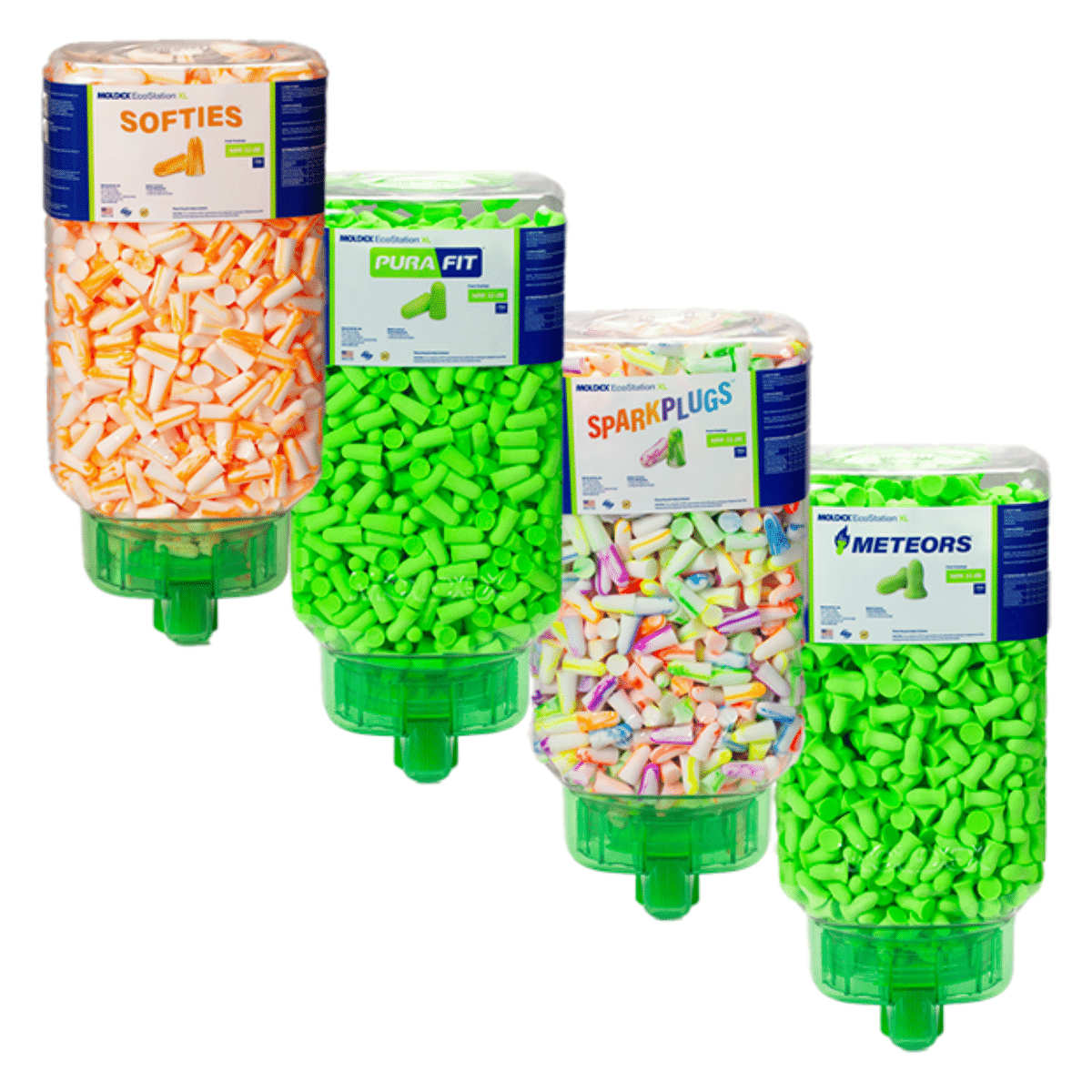 EcoStation® XL Uncorded Disposable Foam Earplug Dispenser - Moldex 6538