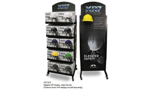 Pyramex Ridgeline XR7 Display Hard Hats 20 model XR7DIS