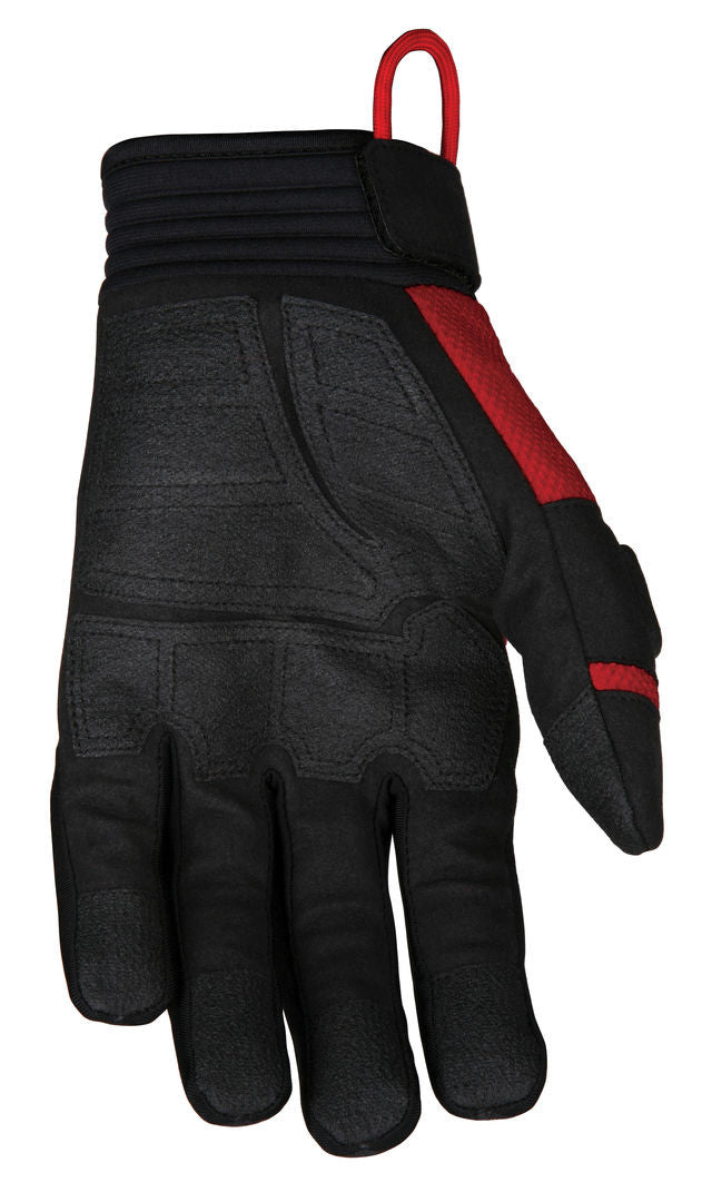 Mechanics Gloves, Zoombang Impact Protection, Synthetic Leather Palm, Adjustable Cuff