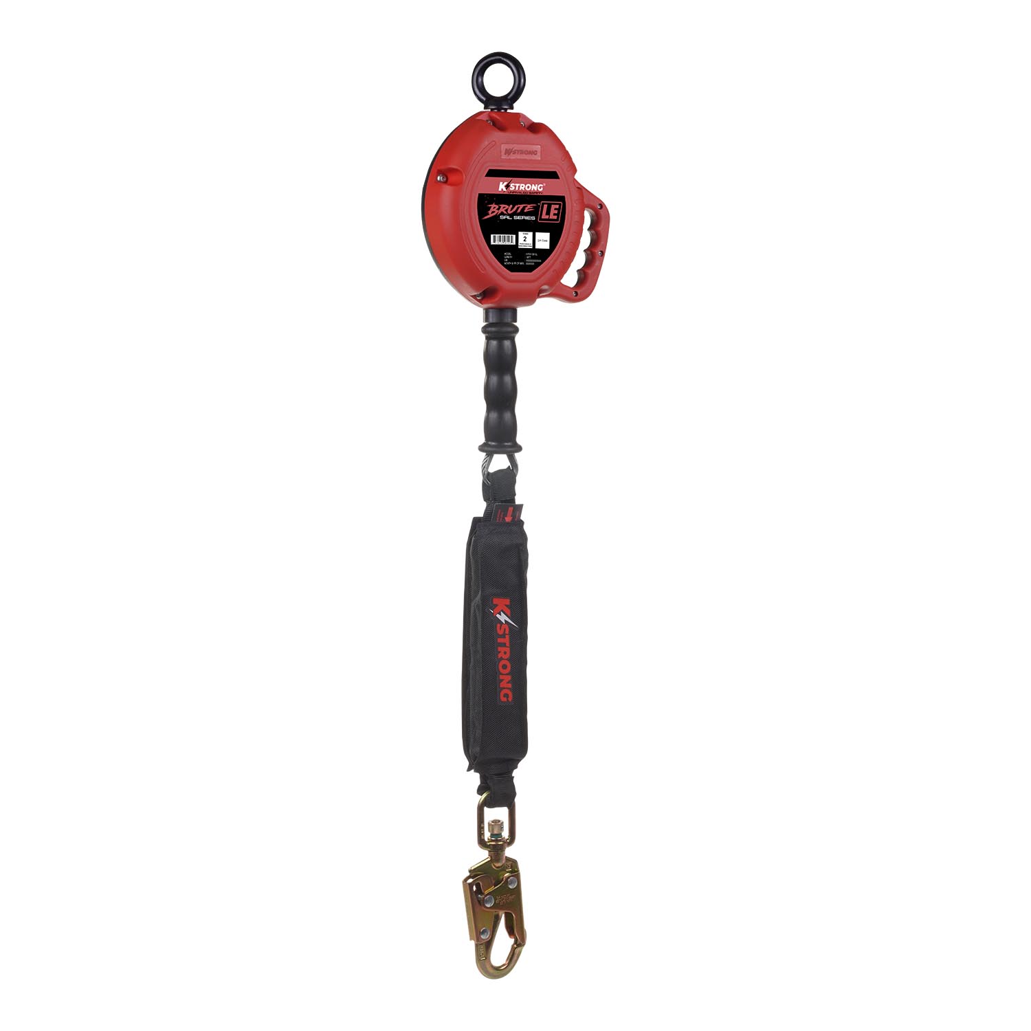 KStrong® BRUTE™ LE 18 ft. Cable Leading Edge SRL with Swivel Snap Hook. Includes Installation Carabiner and Tagline (ANSI)