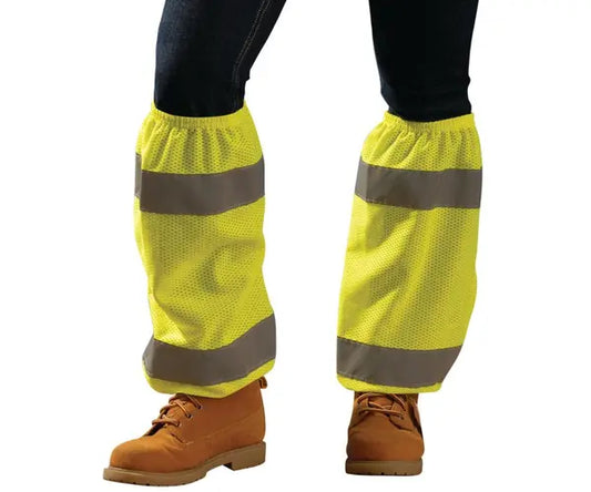 Occunomix Leg Gaiters Pair Hi-Vis Safety Apparel Orange One Size model LUX-SG-O