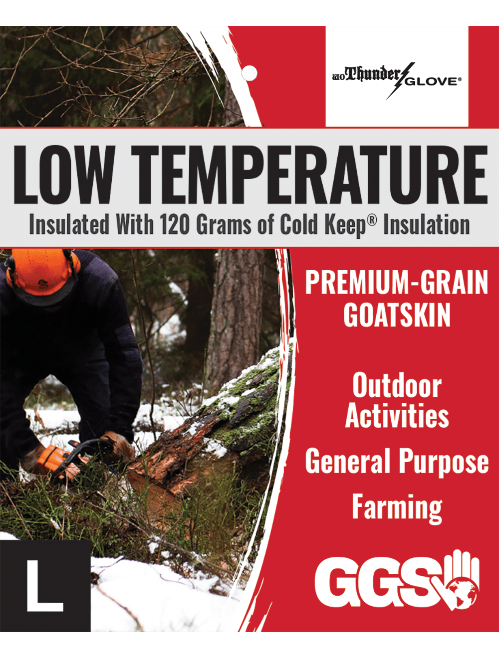 Premium-Grade Goatskin Drivers Gloves with Cold Keep® - 3200GINT - Drivers Gloves - red