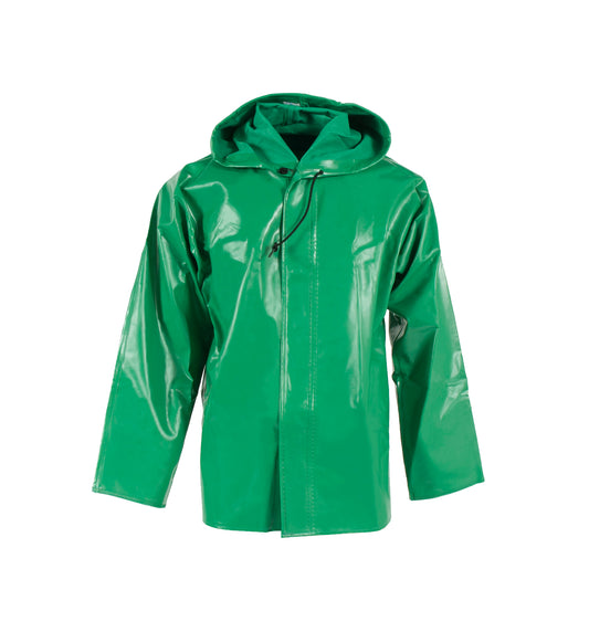 Neese 96AJ - Chem Shield Jacket with Hood - Green