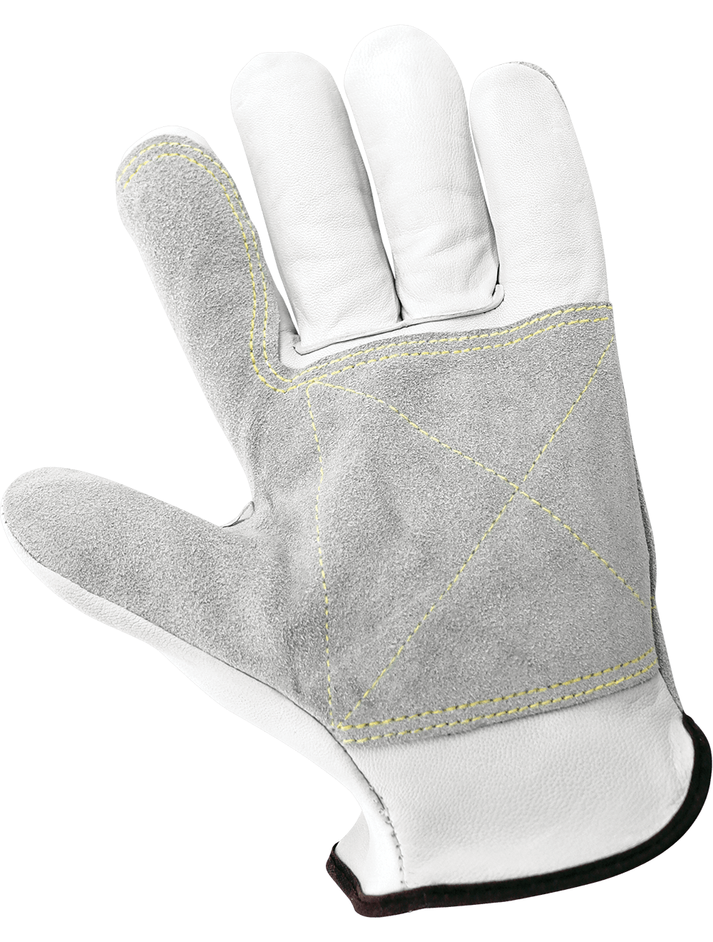 Global Glove - 3150G - Leather Drivers Gloves - gray