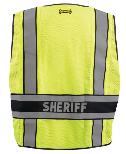 Deluxe Solid/Mesh Breakaway Public Safety Vest W/Dor, Sheriff