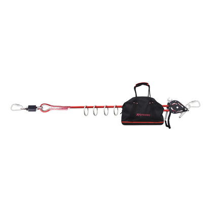KStrong® Wrangler™ 100 ft. Adjustable 4-person Capacity Horizontal Lifeline System