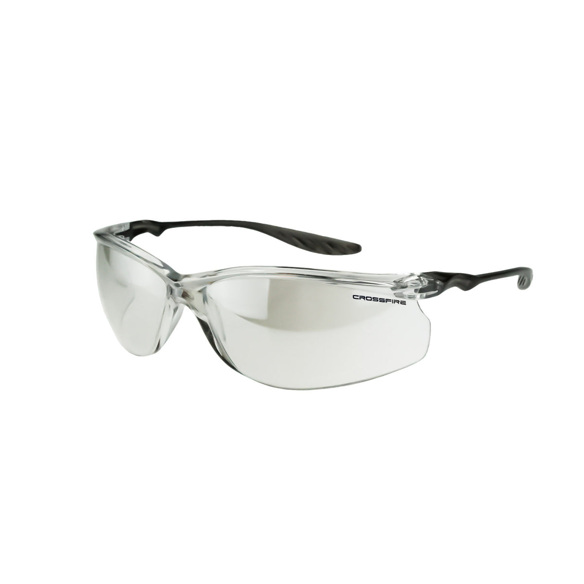 Crossfire 24SEVEN - ® Performance Safety Eyewear - Crystal Black Frame - Crystal I/O / I/O