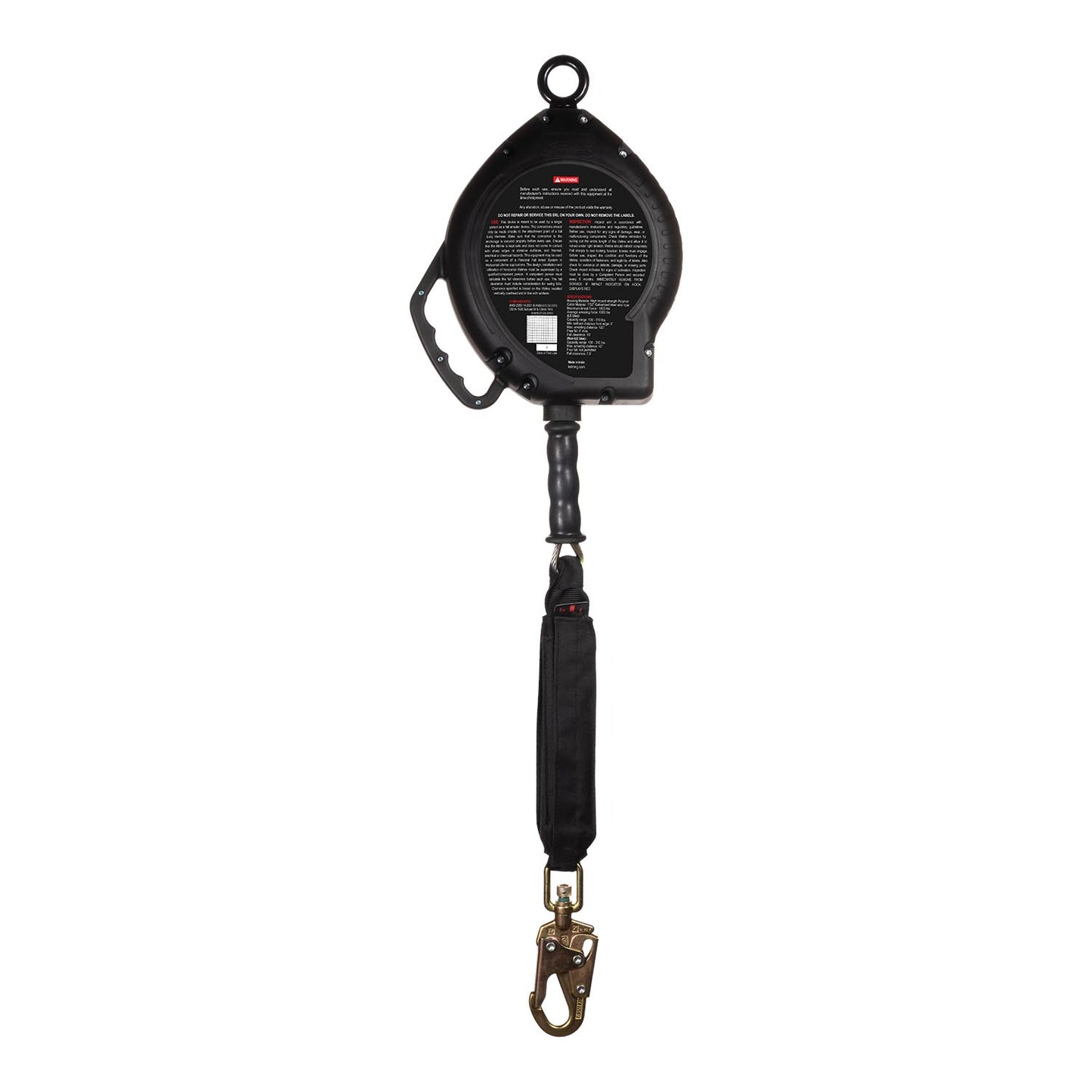 KStrong® BRUTE™ LE 50 ft. Cable Leading Edge SRL with Swivel Snap Hook. Includes Installation Carabiner and Tagline (ANSI)