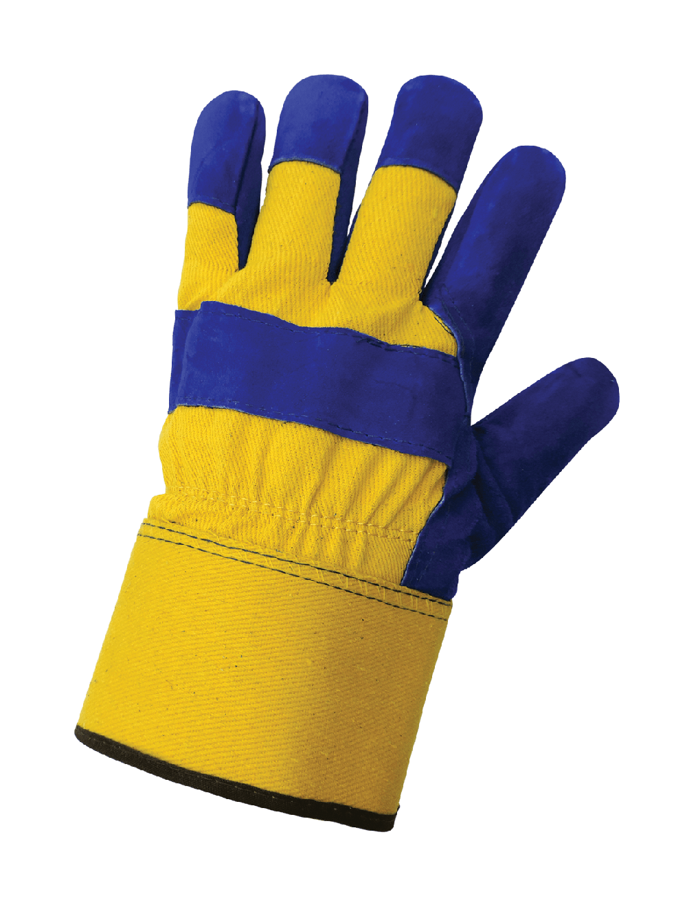 Global Glove - 2805 - Leather Palm Gloves - insulated - blue