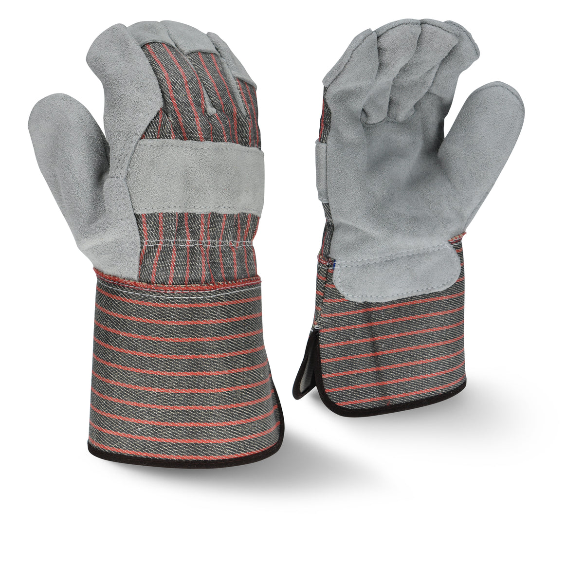 Radians RWG3103G - Economy Shoulder Gray Split Cowhide Leather Glove - Gray