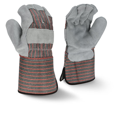 Radians RWG3103G - Economy Shoulder Gray Split Cowhide Leather Glove - Gray