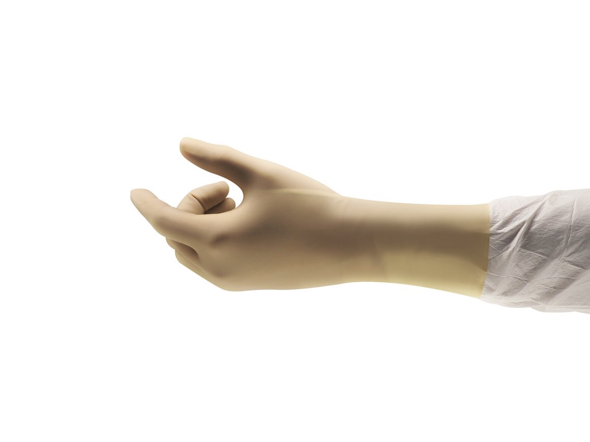 Ansell AccuTech 91-225 sterile latex cleanroom glove