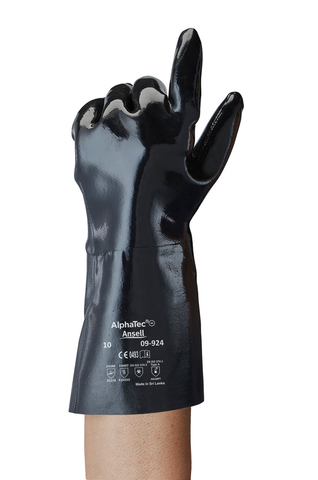 Ansell AlphaTec 09-924 neoprene chemical-resistant glove