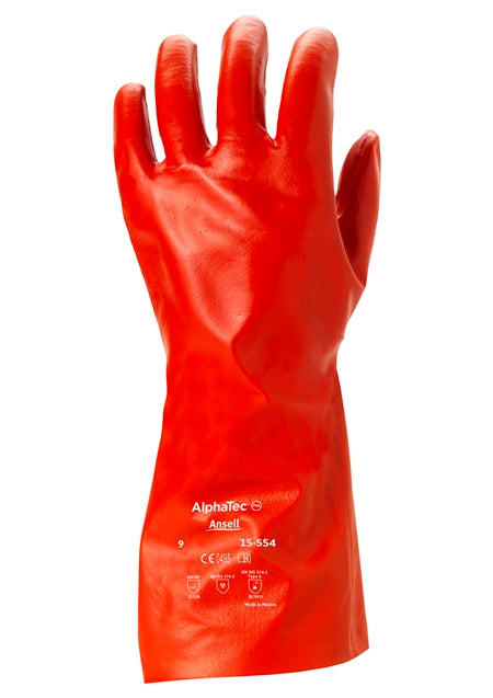 Ansell AlphaTec 15-554 PVA chemical-resistant glove