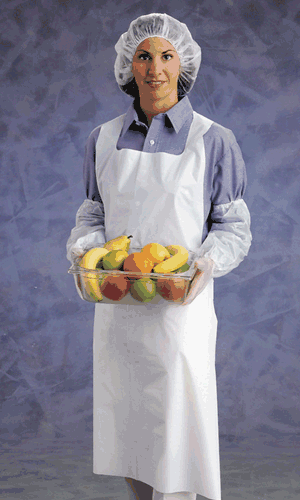 Ansell AlphaTec 54-290 polyethylene protective apron