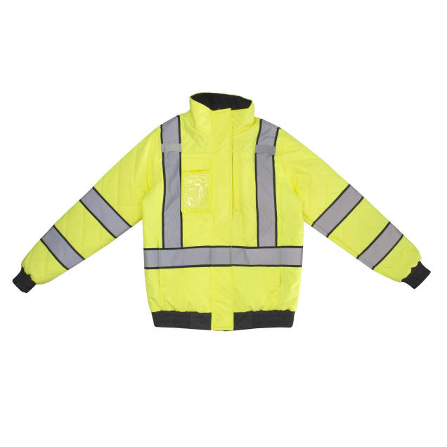 Radians SJ930-3 Women's Class 3 Quilted Bomber Jacket