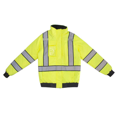 Radians SJ930-3 Women's Class 3 Quilted Bomber Jacket