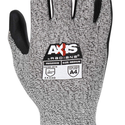 Radians RWG555 AXIS™ Cut Protection Level A4 Work Glove