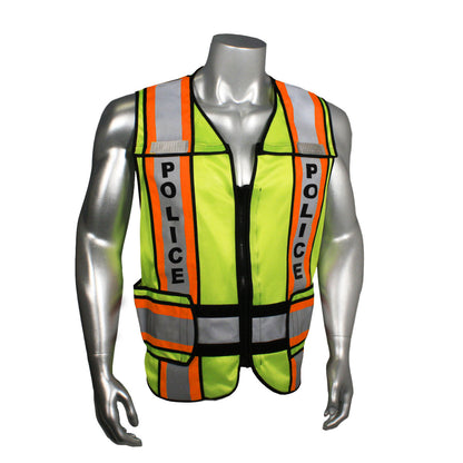 Radwear USA LHV-207-4C - Class 2 Breakaway Vest - EMS - Hi-Vis Green