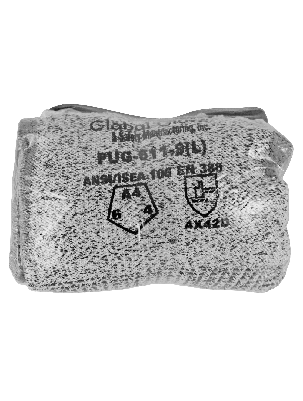 Global Glove - PUG-611-VP - Cut Resistant Gloves - cut level A4 - gray