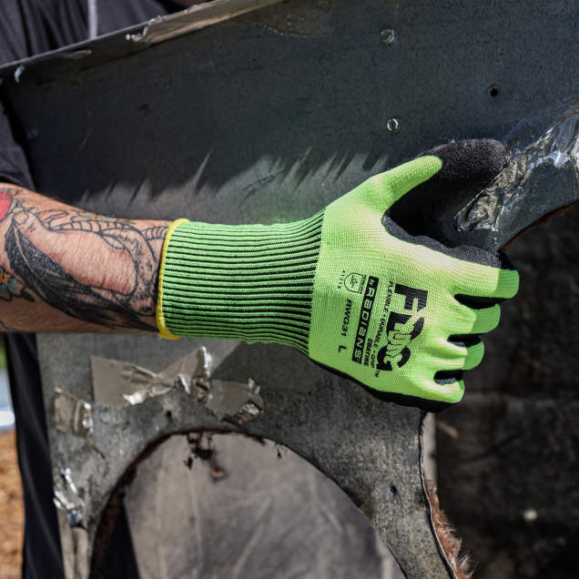 Radians RWG31 FDG Coating High Visibility Work Glove