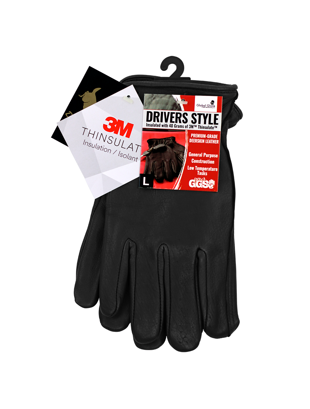 Global Glove - 3200DTHB - Gloves - insulated - black