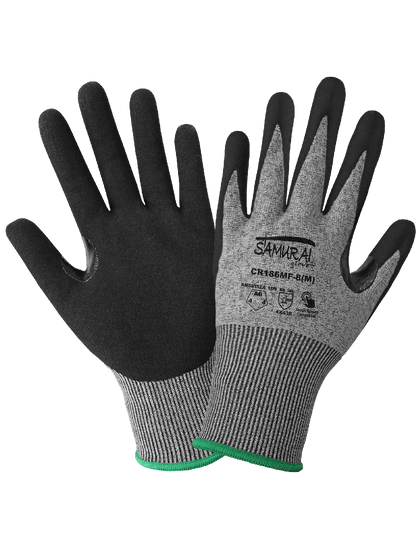 Samurai Glove® - CR186MF - Cut Resistant Gloves - cut level A6 - black
