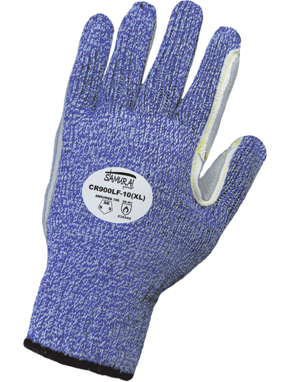 Samurai CR900LF Chemical Handling Gloves - cut level A6 - tan