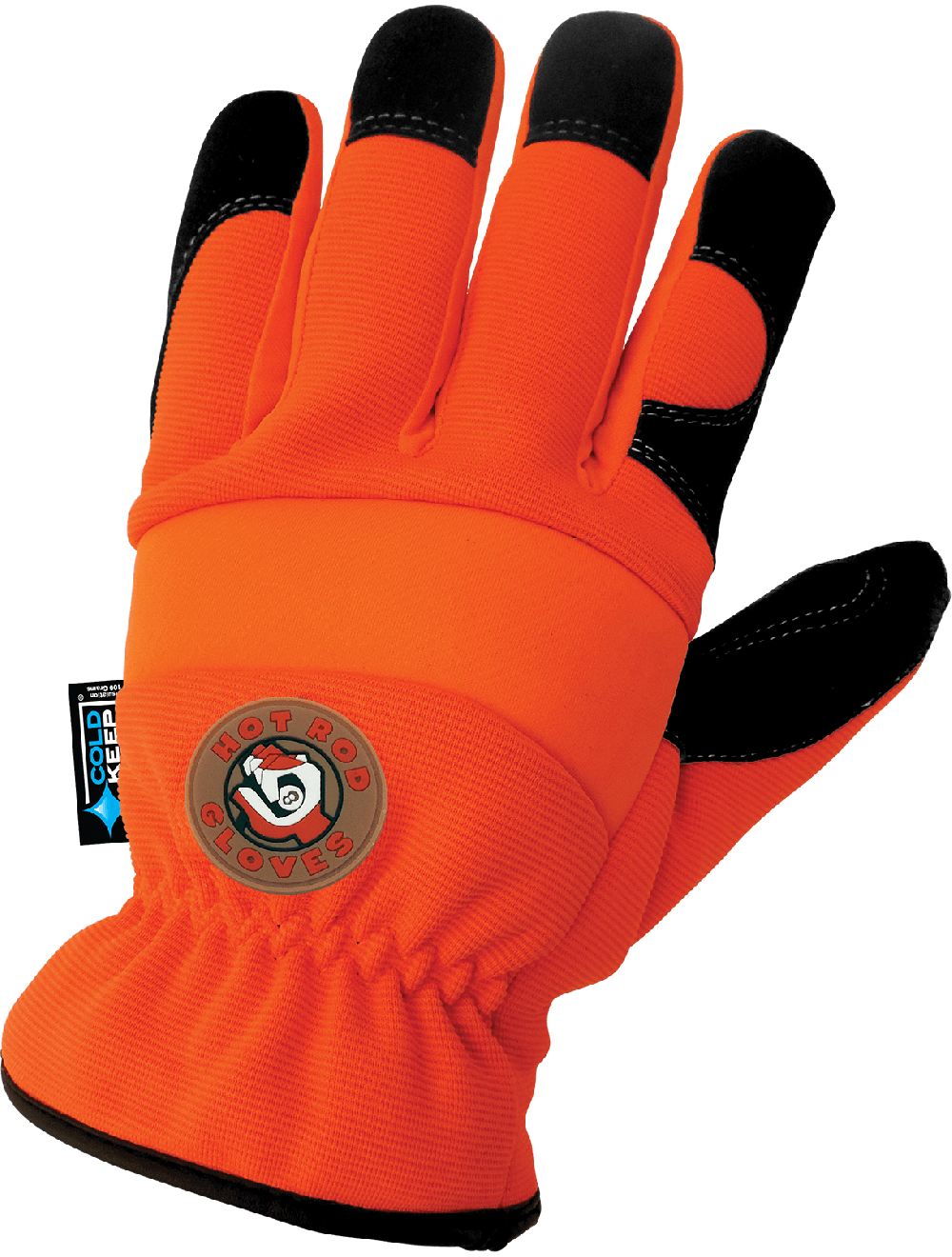 Global Glove - HR3222INT - Drivers Gloves - neoprene coating - orange