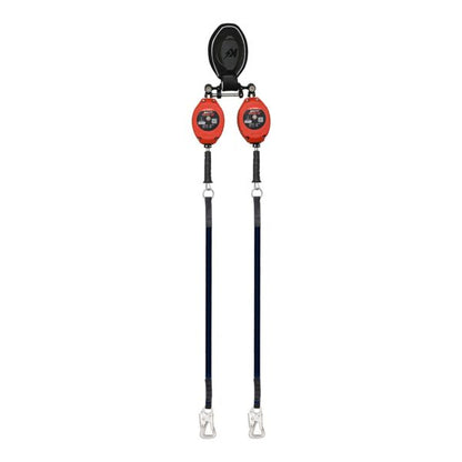 KStrong® BRUTE™ Backer™ LE V2 Class 2 – Dual Interchangeable 7.5 ft. Cable SRL-P with 2.5 ft. Web and Tie-Back Hook (ANSI)