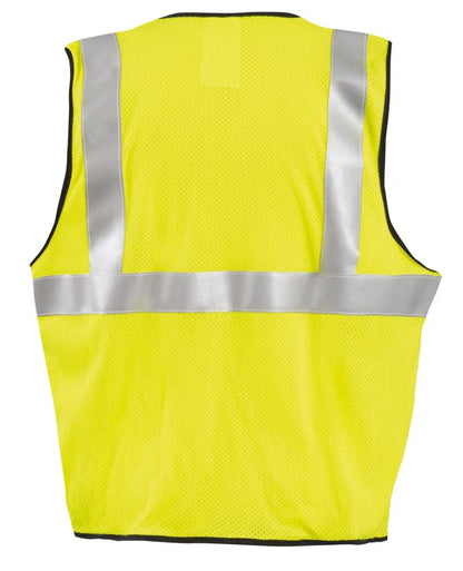 Premium Flame Resistant Single Stripe Mesh Vest