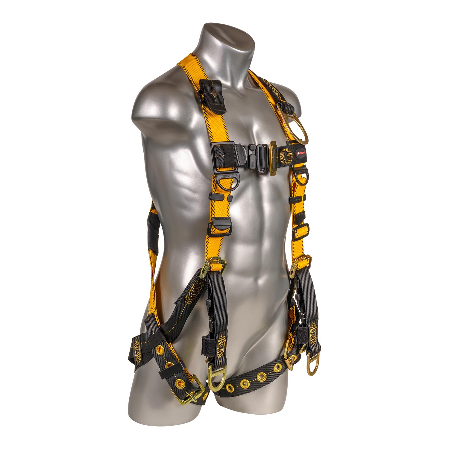 KStrong® Kapture™ Element Oil and Gas Derrick Non-Belted Harness with 4 D-rings