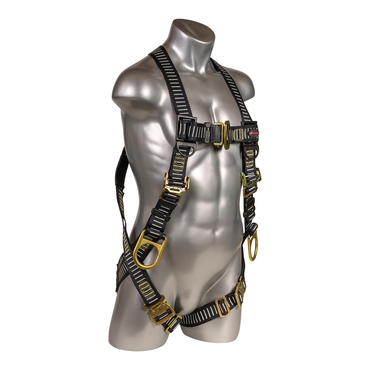 KStrong® Kapture™ Element Welding Harness, 3 D-Rings, MB Chest and QC Legs