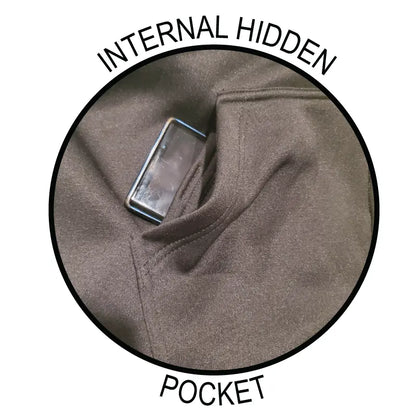 Sustainable X-Back Snap Hood Sweatshirt