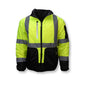 Radians SJ510 Quilted Reversible Jacket with Zip-Off Sleeves